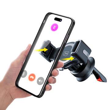 Uchwyt samochodowy do telefonu kratki auta 3mk Memo Hug Car Holder na kratkę na telefon 4.5 - 6.5cali