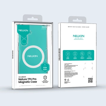 Hülle für Samsung Galaxy S25 Nillkin Nature TPU MagSafe Weiß