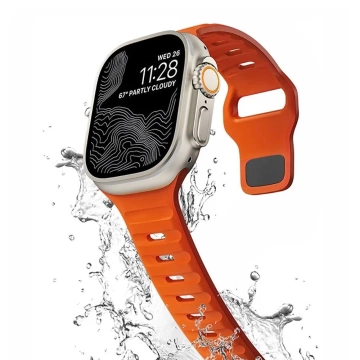 IconBand Line Sportarmband für Apple Watch 4 / 5 / 6 / 7 / 8 / SE / ULTRA (42 / 44 / 45 / 49 mm) Starlight