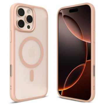 iPhone 16 Pro Spigen Ultra Hybrid „T“ Mag MagSafe Hülle Rosa