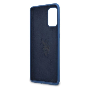 Etui na telefon US Polo Silicone Collection do Samsung Galaxy S20 Plus granatowy/navy