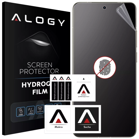 Folia "MATOWA" do Realme GT 7 Pro Hydrożelowa Alogy HydroSkin Matte Pro™ na ekran do etui "BEZ ODCISKU PALCÓW"