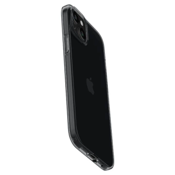 Spigen Crystal Flex Hülle für Apple iPhone 15 Plus – grau und transparent