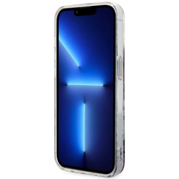 Ratet mal, GUHMP14XHCFWSP Handyhülle für Apple iPhone 14 Pro Max 6,7" pink/pink Hardcase Flower MagSafe