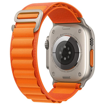 Pasek do zegarka Alogy Sport Strap do Apple Watch 4/5/6/7/8/SE/Ultra (42/44/45/49mm) Pomarańczowy