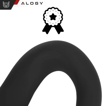 Alogy Ersatz-Sonnenmaske aus Silikon für Meta Quest 3 Schwarz