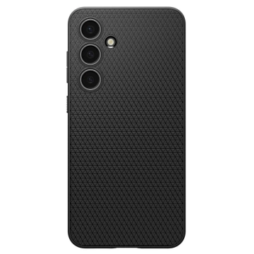 Schwarzes Liquid Air Case für Samsung Galaxy S24 FE Mattschwarz