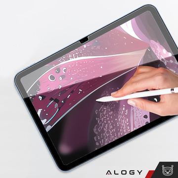 Szkło hartowane do Apple iPad 10.9 2022 / iPad 11 2025 Alogy Screen Protector Pro+ 9H na ekran z otworem