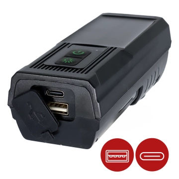 Alogy P12 Fahrradlicht schwarz Fahrradlicht vorne LED-Frontlicht Fahrradbeleuchtung wasserdicht IPX5
