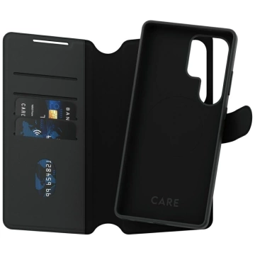 Etui do Samsung Galaxy S25 Ultra CARE by PanzerGlass Feature Tango Wallet 2w1 Czarny