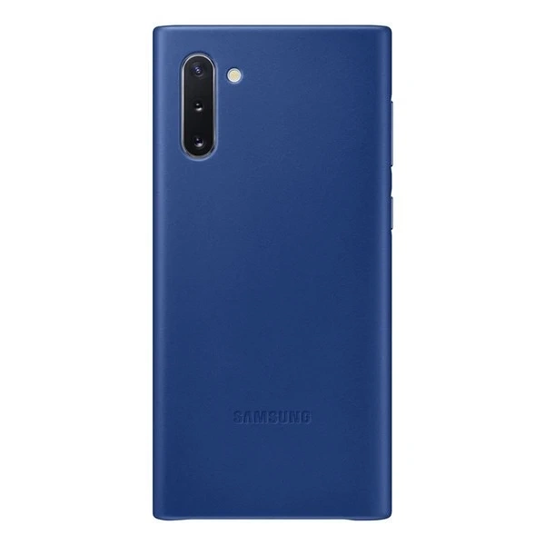Etui Samsung EF-VN970LL für Samsung Galaxy Note 10 N970 niebieski/blue Leather Cover