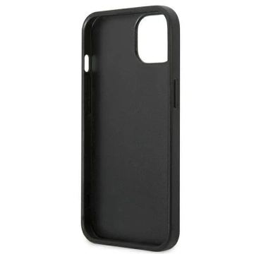 Etui ochronne na telefon Karl Lagerfeld KLHCP13SSFMP2DG do Apple iPhone 13 Mini 5,4" hardcase srebrny/silver Saffiano Plaque