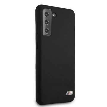 Etui BMW BMHCS21SMSILBK do Samsung Galaxy S21 G991 Silicone M Collection