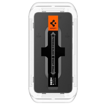 2x Szkło hartowane do Samsung Galaxy S24+ Plus S25+ Plus Spigen Glas.TR "EZ FIT" Clear 2-Pack z ramką do montażu