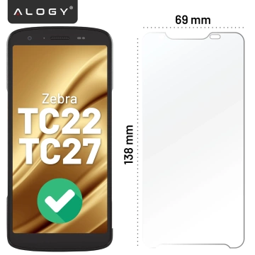 Hybridglas für Realme 11 Pro 5G / Pro Plus Displayschutzfolie Alogy Flexi Glass 9H Hüllenfreundlicher flacher Displayschutz