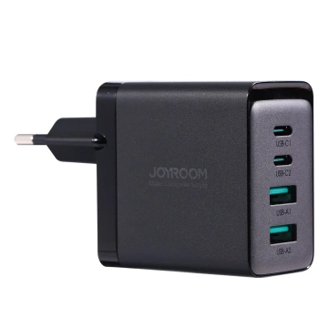 Joyroom TCG02 GaN 67W – szybka ładowarka 2× USB-C + 2× USB-A + kabel 100W
