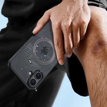 Etui do iPhone 16 Plus Dux Ducis Aimo Mag z MagSafe - Czarny