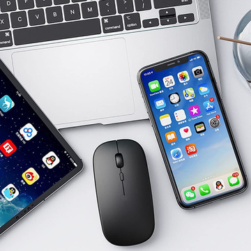 Mouse Alogy Mouse kabellose Computermaus für Tablet-Laptop Schwarz
