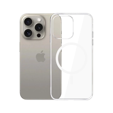 Etui ochronne case do Apple iPhone 15 Pro 3mk Clear MagCase