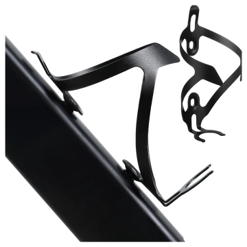 Fahrradflaschenhalter, universell, schwarz