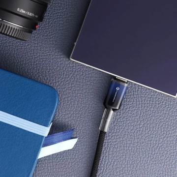 Kabel USB-A – USB-C 66W Forcell F-Energy Gradient 1 m C352 czarny