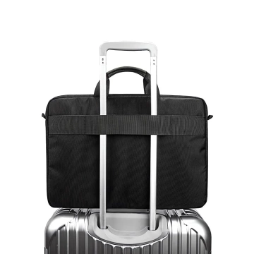 Torba Tech-Protect Defender Bag Laptop 17" Black z paskiem
