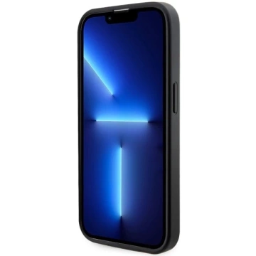 Etui na telefon Guess GUHMP14XHGCFSEK do Apple iPhone 14 Pro Max 6,7" czarny/black hardcase GCube Stripes MagSafe