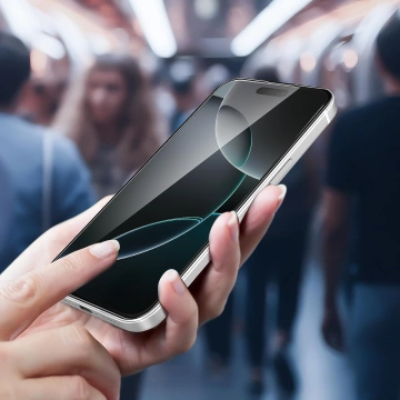 Matowe szkło hartowane do Apple iPhone 16 Pro Max 3mk HardGlass Matt Max wzmocniona ochrona na ekran 9H 