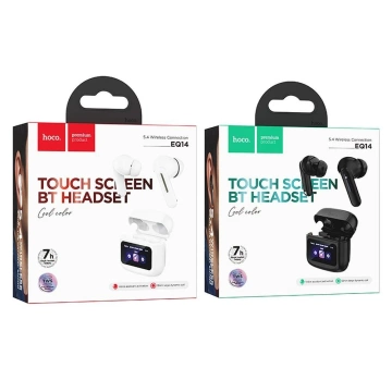 Hoco EQ14 TWS Kabellose In-Ear-Kopfhörer mit Touchscreen, Weiß