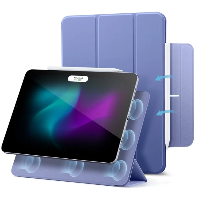 Etui ESR Rebound Magnetic für Apple iPad Pro 13 7 / 2024 Lavendel