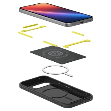 Etui Ochronne do Google Pixel 9a Spigen Rugged Armor MagSafe Black