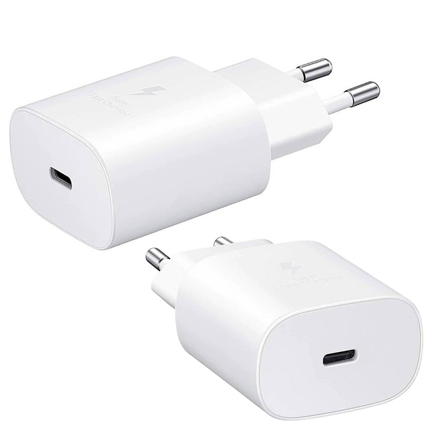 Ladegerät für Samsung EP-TA800EWE Schnellladung USB-C Typ C 25W Weiß