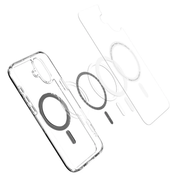 Etui Spigen Ultra Hybrid Mag MagSafe für Apple iPhone 16 Plus Schwarz