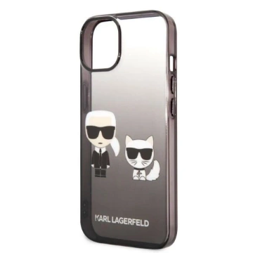 Etui Karl Lagerfeld KLHCP14STGKCK do Apple iPhone 14 6,1" hardcase Gradient Ikonik Karl & Choupette