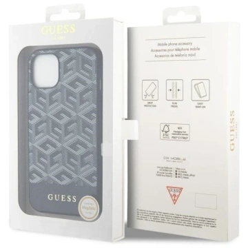 Etui Guess GUHMP14SHGCFSEK do iPhone 14 6.1" hardcase GCube Stripes MagSafe
