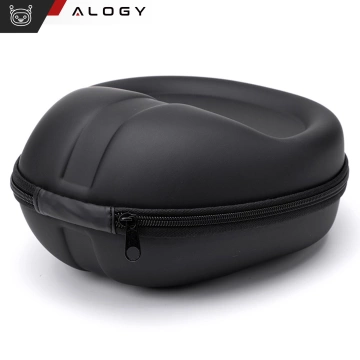 Etui ochronne na słuchawki do JBL TUNE 720BT 760NC 770NC Alogy Hard Case obudowa ochronna na zamek 23x18x11cm Czarne
