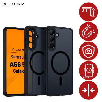 Hülle für Apple iPhone 16 Pro Max Alogy Anti-Shock Hybrid Case für MagSafe Transparent