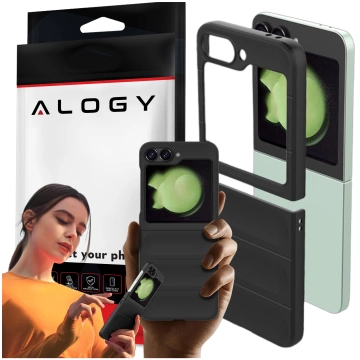 Etui ochronne na telefon MagicShield obudowa plecki case do Samsung Galaxy Z Flip 6 Czarne