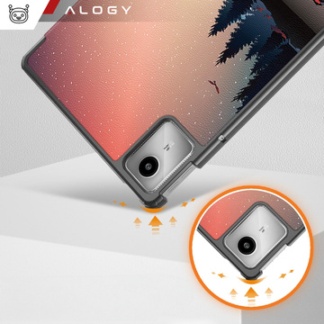 Etui do Lenovo Tab M11 10.95" K11 / K11E 11”TB330FU / TB330XU / TB331FC obudowa na tablet Case Alogy Book Cover Lake