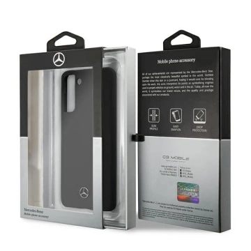 Etui Mercedes MEHCS21MSILBK do Samsung Galaxy S21+ G996 hardcase Silicone Line