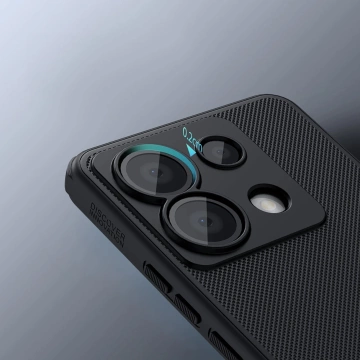 Nillkin Super Frosted Shield Pro Hülle für Xiaomi Redmi Note 13 Pro 5G / Poco X6 5G – Schwarz