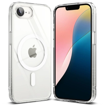 Etui do iPhone 16e Ringke Fusion Magnetic MagSafe Clear
