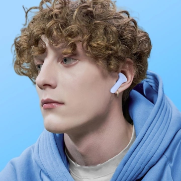 Słuchawki bezprzewodowe Acefast dokanałowe TWS Bluetooth jasnoniebieski (T6 ice blue)