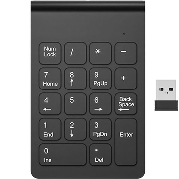 Bezprzewodowa Klawiatura Numeryczna USB do laptopa PC Alogy Wireless KeyPad