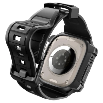 Pasek z Etui ochronnym Spigen Rigged Armor "PRO" do Apple Watch Ultra 49mm Black