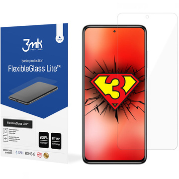 Bruchsicheres 3mk Flexible Glass Lite Hybridglas für Xiaomi POCO X3 Pro