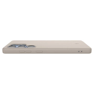 Etui do Samsung Galaxy S25 Ultra Natural Titanium Spigen Silicone Fit Mag MagSafe