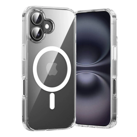 Schutzhülle für iPhone 16 Vention MagSafe transparent, leicht und langlebig