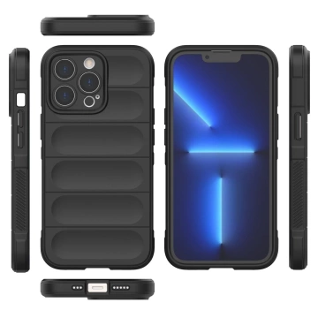 Magic Shield Case Hülle für iPhone 13 Pro Max flexible gepanzerte dunkelblaue Hülle