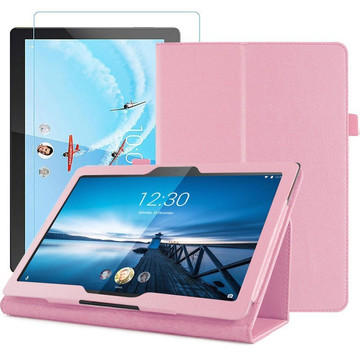 Gehäuseständer für Lenovo Tab M10 10.1 TB-X605 Pink FOIL SCRIPTION